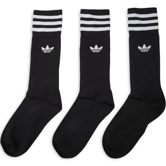 3 Pack Adidas Socks “Black”