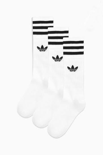 3 Pack Adidas Socks “White”